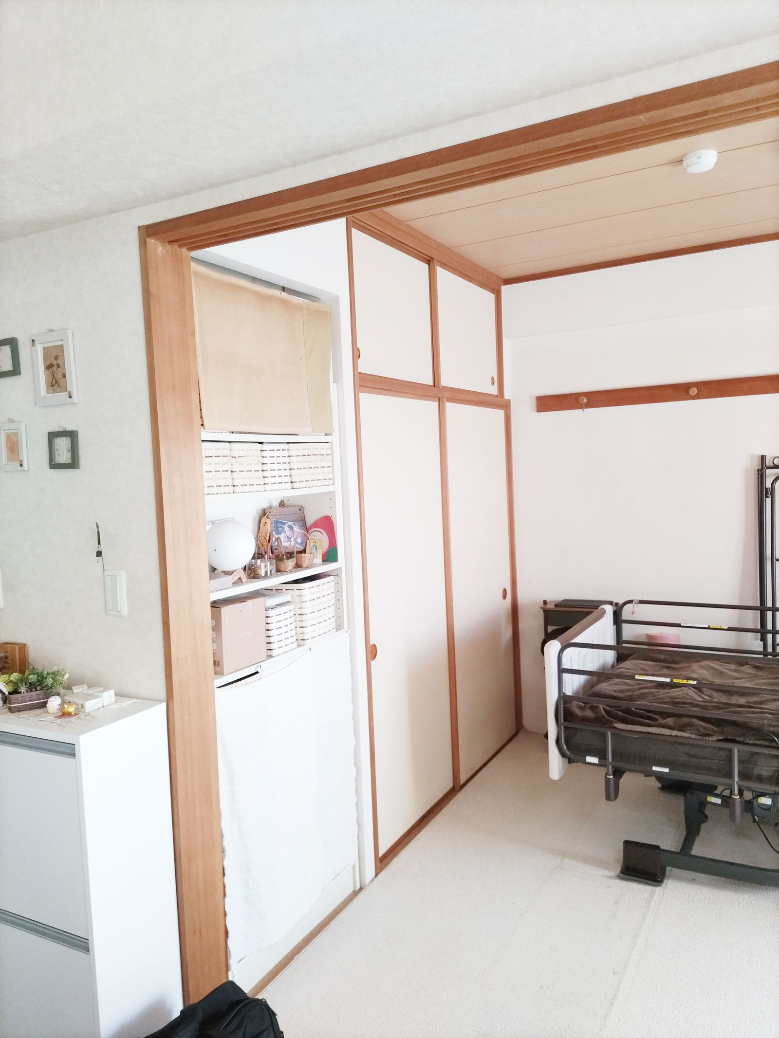 施工前　寝室（和室→洋室）