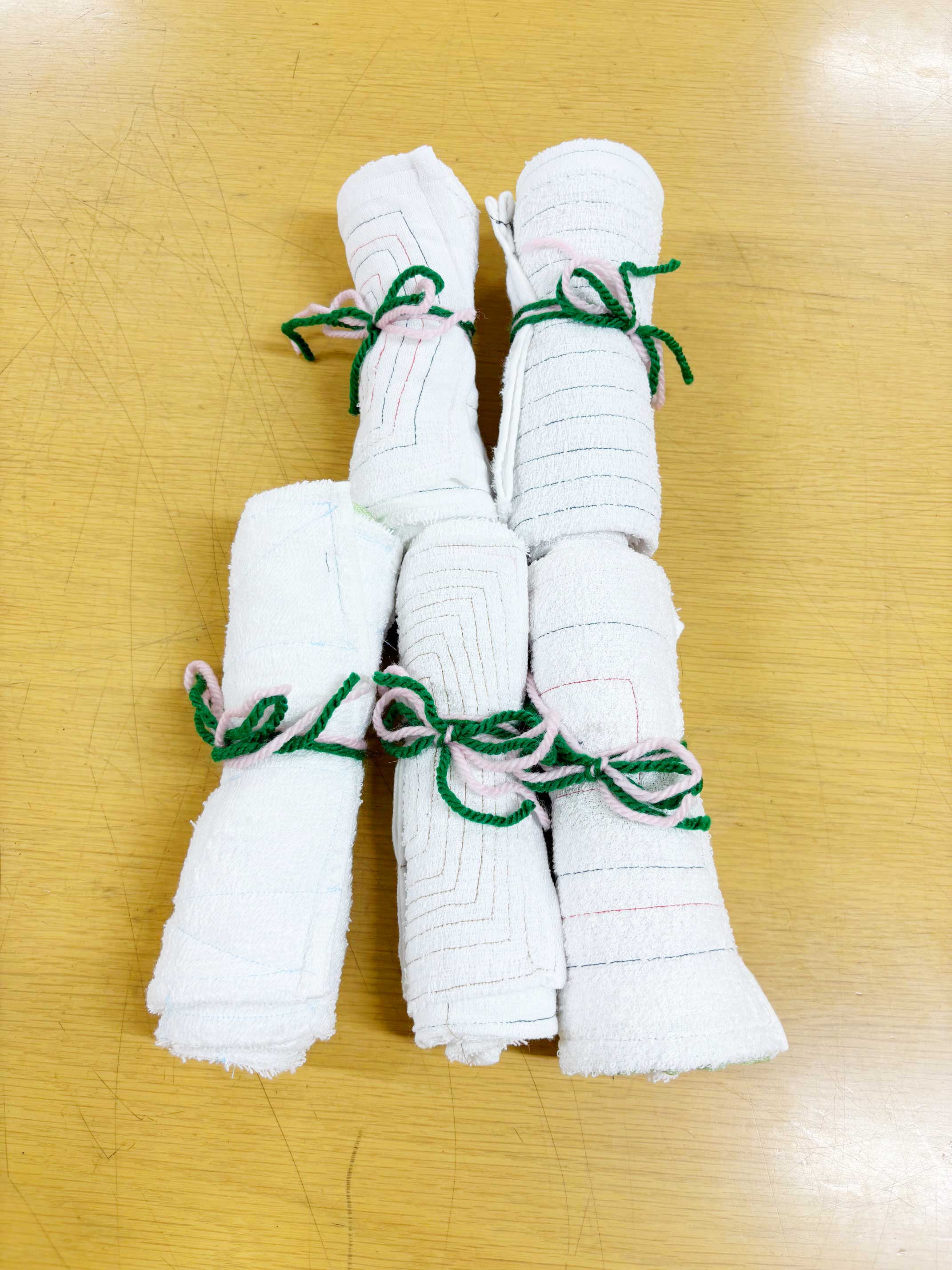 利用者さんの過去作品 雑巾