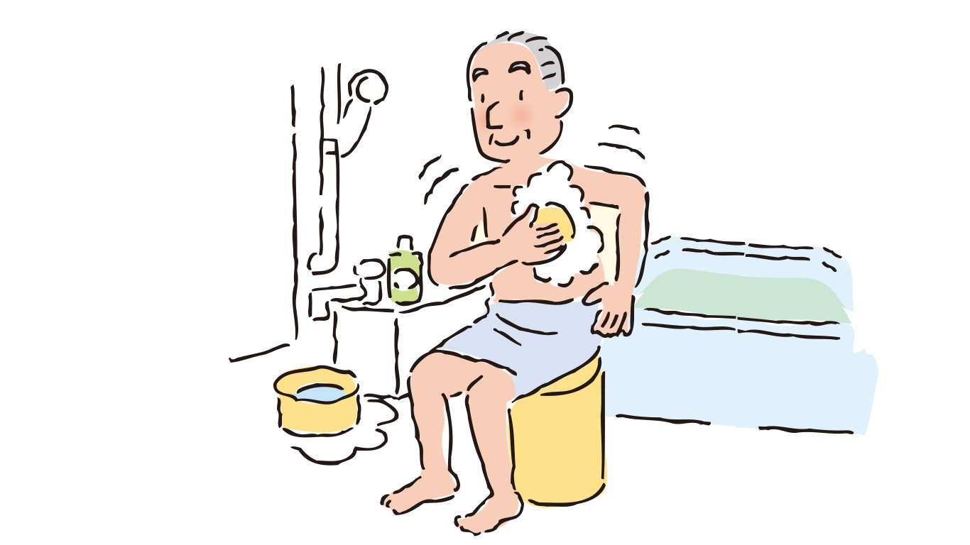 浴槽や水栓、キッチンは「使い慣れた配置」をそのままに