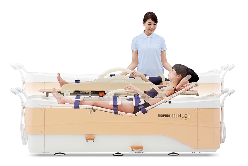 介助者に優しいWアクション機構