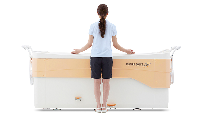 介助者に優しいWアクション機構