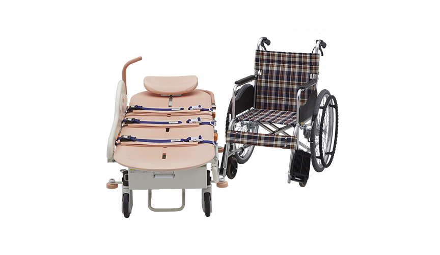 使いやすさを追求したフラット担架