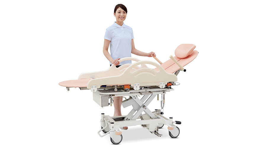 フラット担架＋各種ストレッチャースタイルで入浴